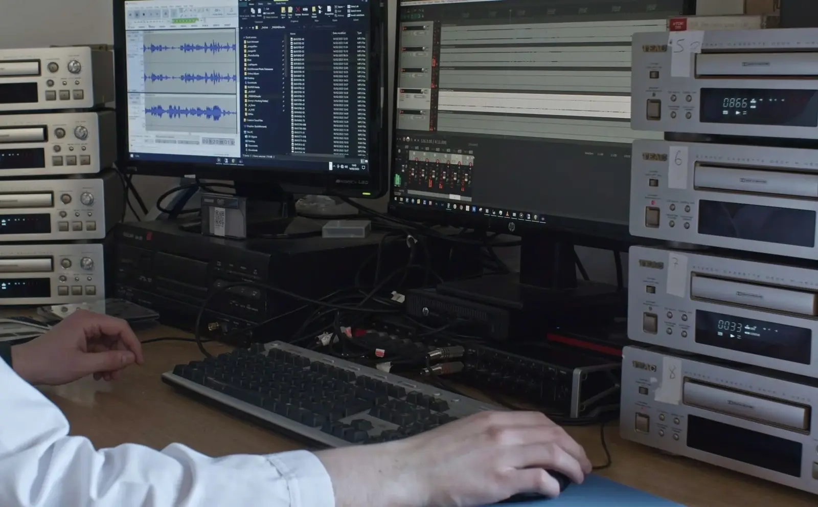 Digitalizacija audiokazeta u laboratoriju